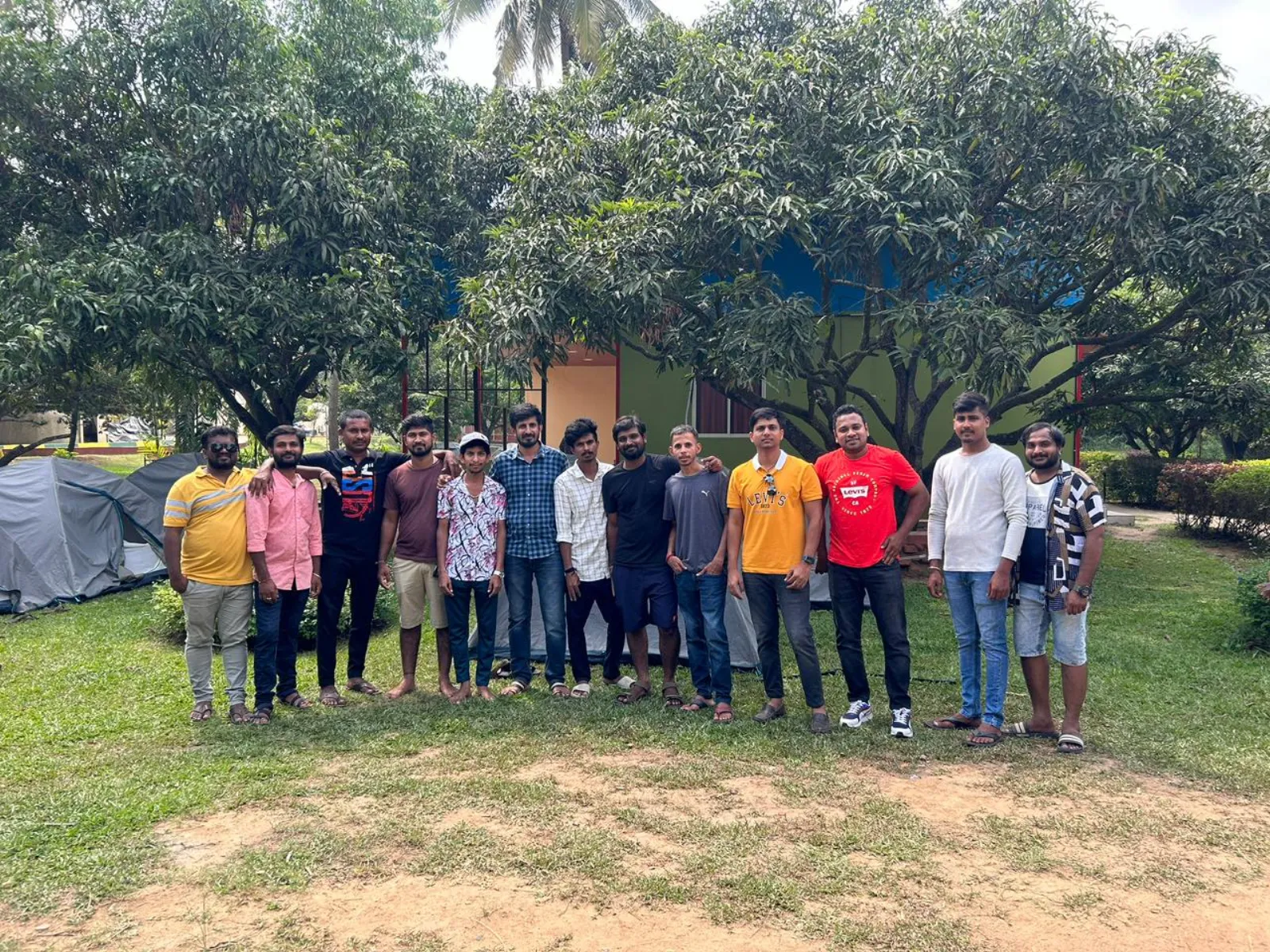 Team outing at the retreat